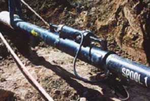 Buried pipelines are ideal for FSM, which has no consumables.